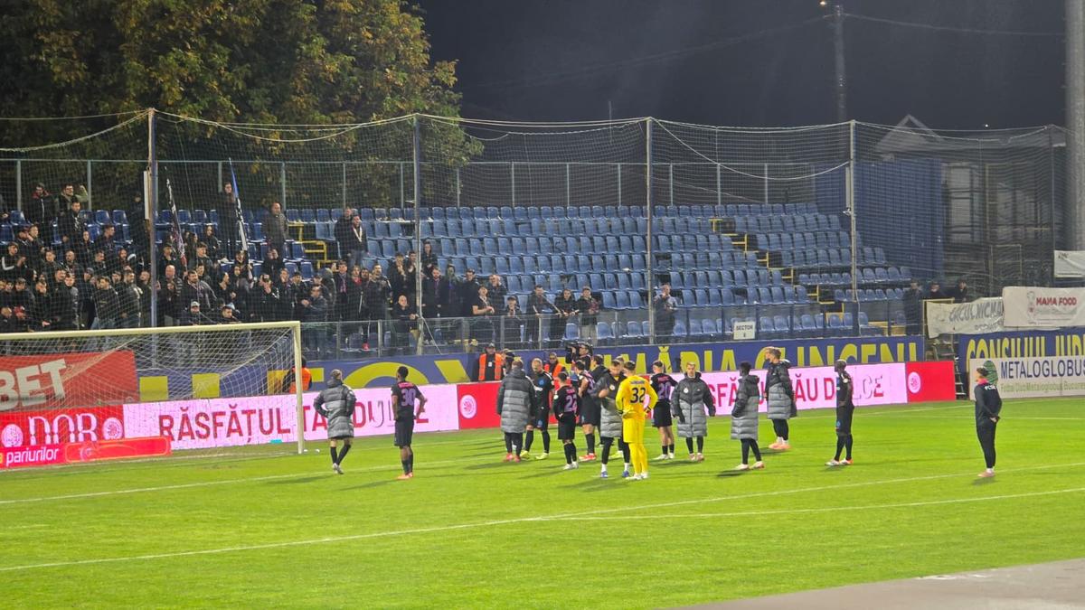 Metaloglobus - FCSB 2-1, imagini de final