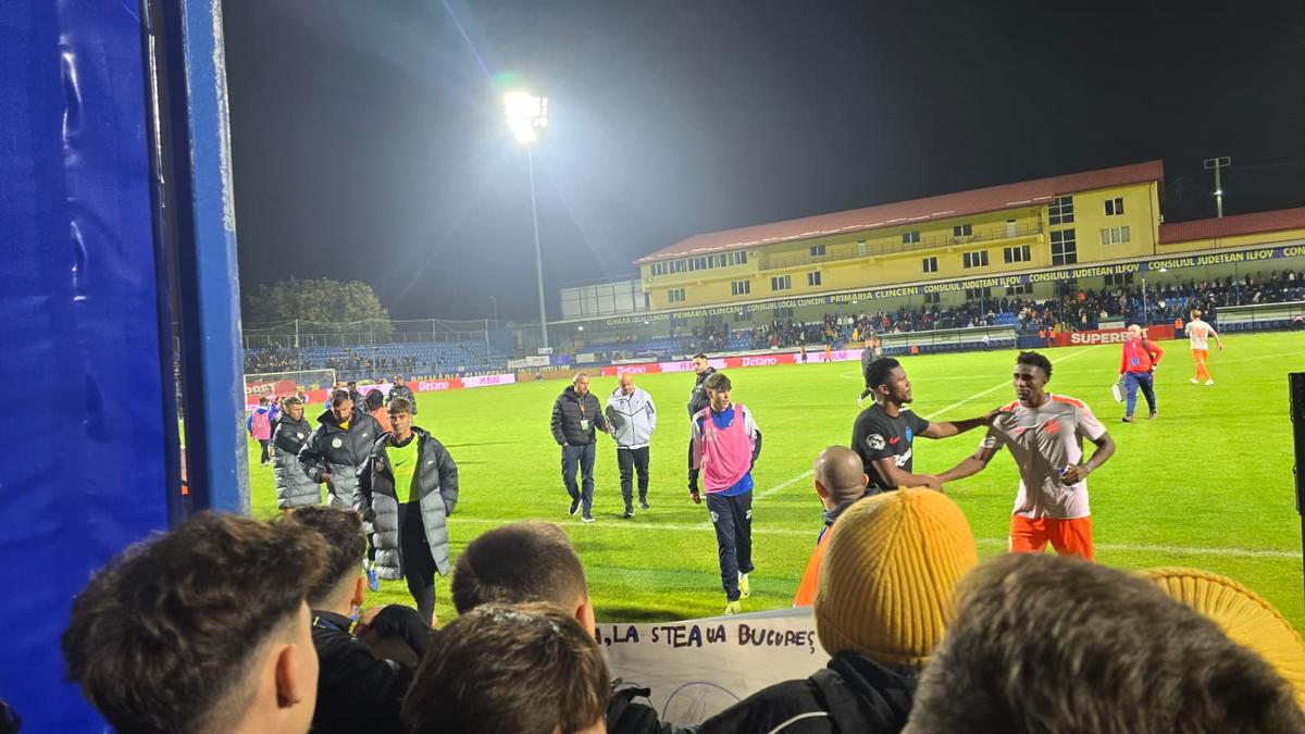 Metaloglobus - FCSB 2-1, imagini de final