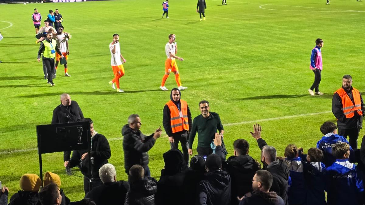 Scandal la finalul meciului dintre Metaloglobus și FCSB! Reporterii GSP au surprins toate imaginile