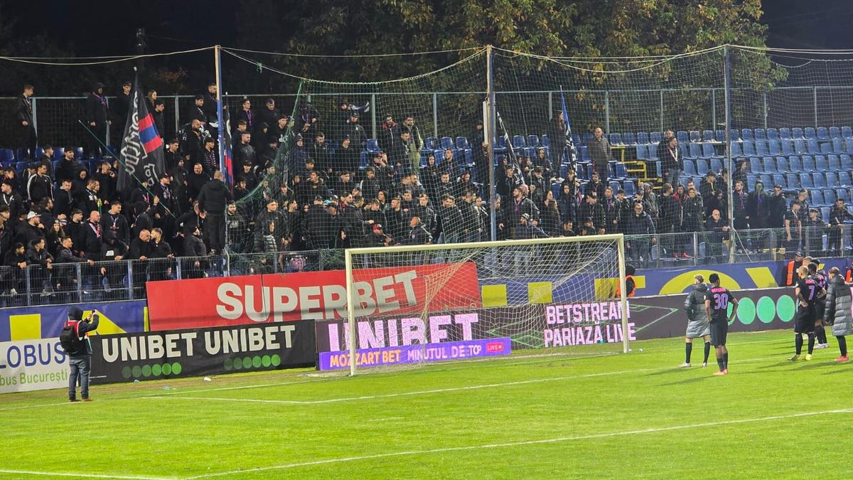 Metaloglobus - FCSB 2-1, imagini de final