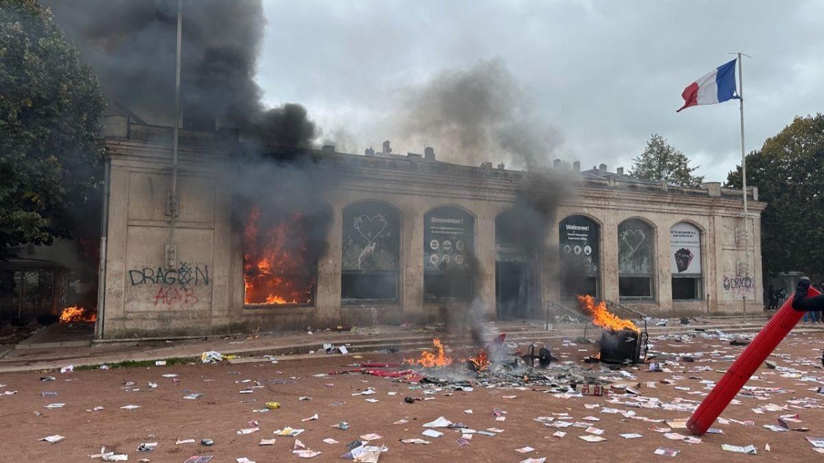 Proteste Franța // foto: X