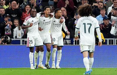 Real Madrid - Sevilla 4-1 » Seara supergolurilor: Mbappe, Guler și Diomande au dat recital
