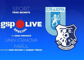 Universitatea Craiova - Farul Constanța, în etapa #12 din Superliga » Comentăm la GSP Live Special