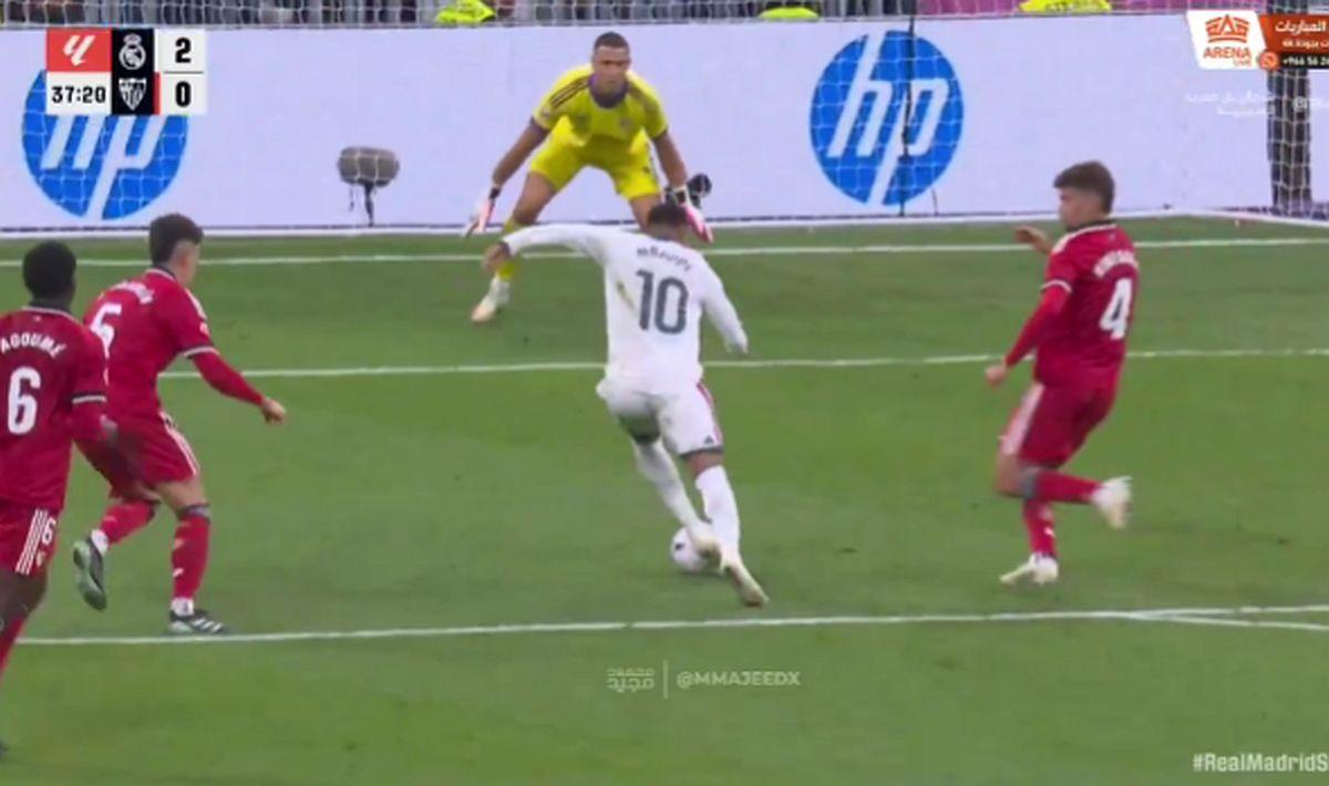 Fază IREALĂ: Kylian Mbappe a ridicat „Bernabeul” în picioare!
