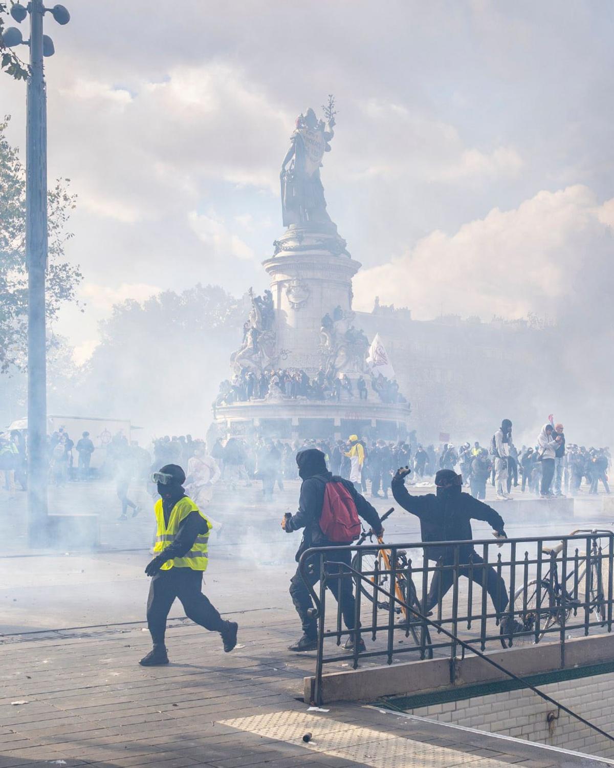 Proteste Franța // foto: X