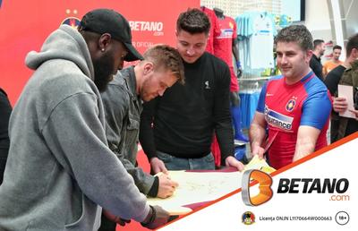 Betano i-a adus pe Gnohere, Pintilii și Bălgrădean în mijlocul fanilor. FOTO & VIDEO