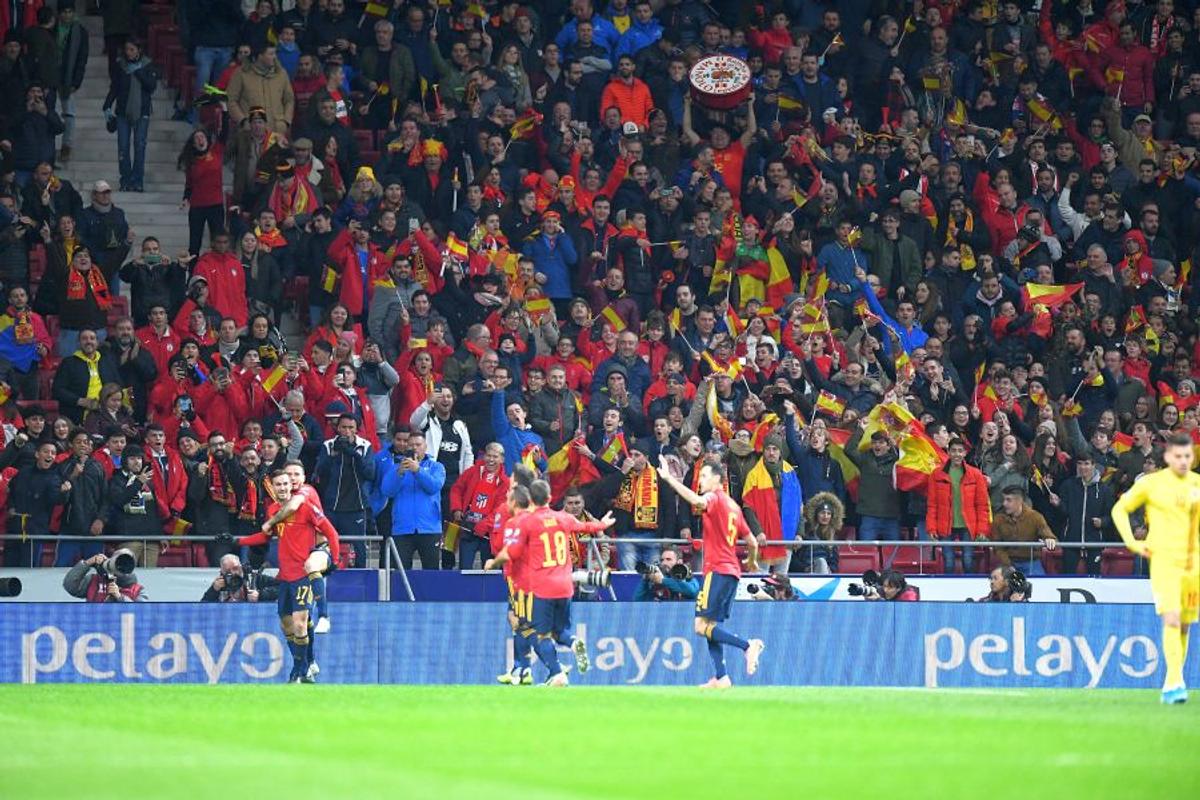 SPANIA - ROMÂNIA // FOTO Atmosferă senzațională creată de cei 12.000 de români din tribune