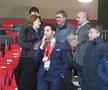 SPANIA - ROMÂNIA // FOTO Răzvan Burleanu, presing la Gică Hagi în timpul meciului cu Spania? Cei doi au fost împreună pe „Wanda Metropolitano”