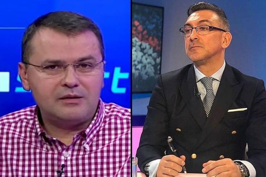 Vali Moraru și Ilie Dumitrescu (dreapta)