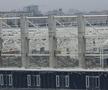 FOTO EXCLUSIV. Cum arată stadionul Giulești la final de 2020: structura acoperișului e aproape finalizată