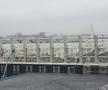 FOTO EXCLUSIV. Cum arată stadionul Giulești la final de 2020: structura acoperișului e aproape finalizată