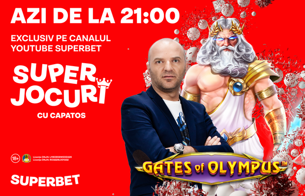 Află slotul pe care îl joacă azi Dan Capatos și câștigă 355 de rotiri gratuite în valoare de 284 de Lei!