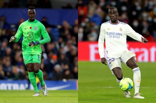 Ferland Mendy și Edouard Mendy