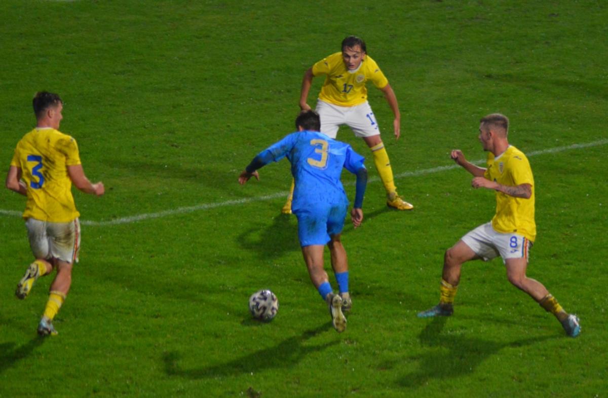 România U20, învinsă la Arad de Italia U20 » Ianis Stoica a marcat din penalty