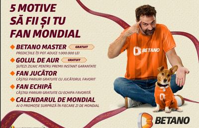 Pentru Cel Mai Mare Eveniment Sportiv de pe Planetă, Betano îți propune 5 Mega-Oferte și 111 Lei Pariu Gratuit!