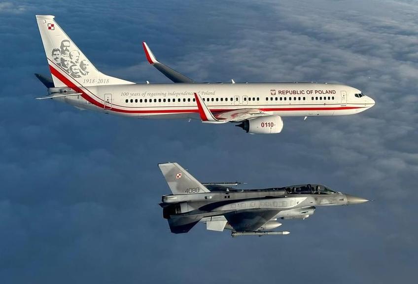 Echipa națională a Poloniei a fost escorată în zborul spre Qatar de armată, ca o măsură de precauție cauzată de războiului declanșat de Rusia în Ucraina.