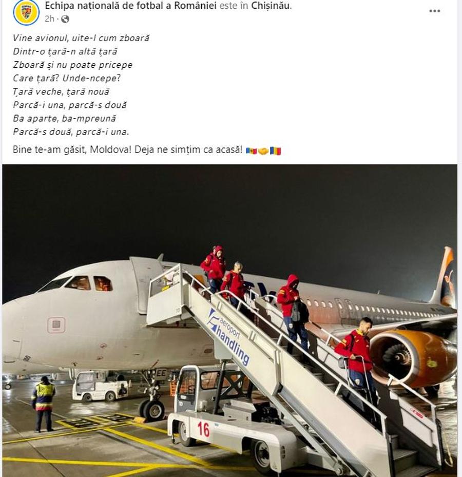 Postarea Federației „Tricolorii”, luați peste picior de fani după ultima postare a Federației: „Voi n-aveți nici față de tren, dar mergeți cu avionul”