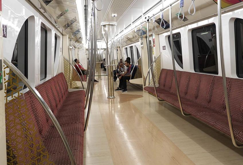Metroul din Doha e de pe altă planetă // foto: GSP