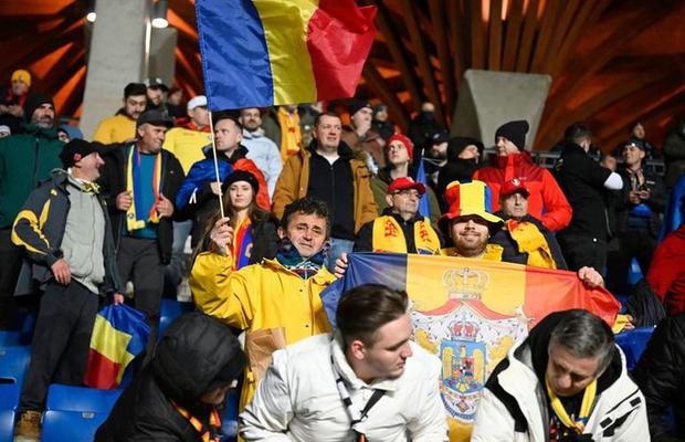 Te trec fiori! Cum s-a trăit imnul României la meciul cu Israel din Ungaria