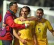 Adi Rus, Ianis Hagi și Vladimir Screciu în Israel - România, preliminarii EURO 2024 (foto: Raed Krishan/GSP)