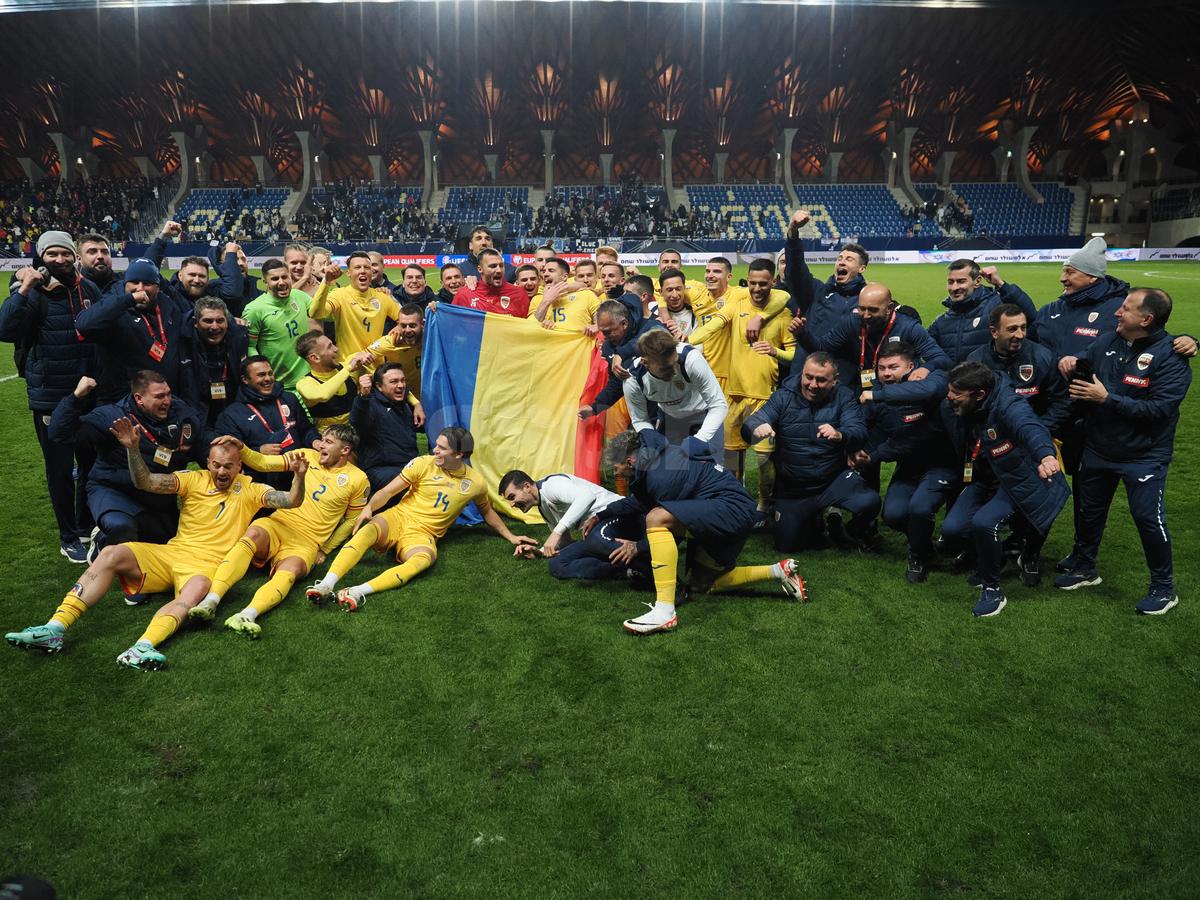 România, la EURO 2024! „Tricolorii” au sărbătorit calificarea pe gazon