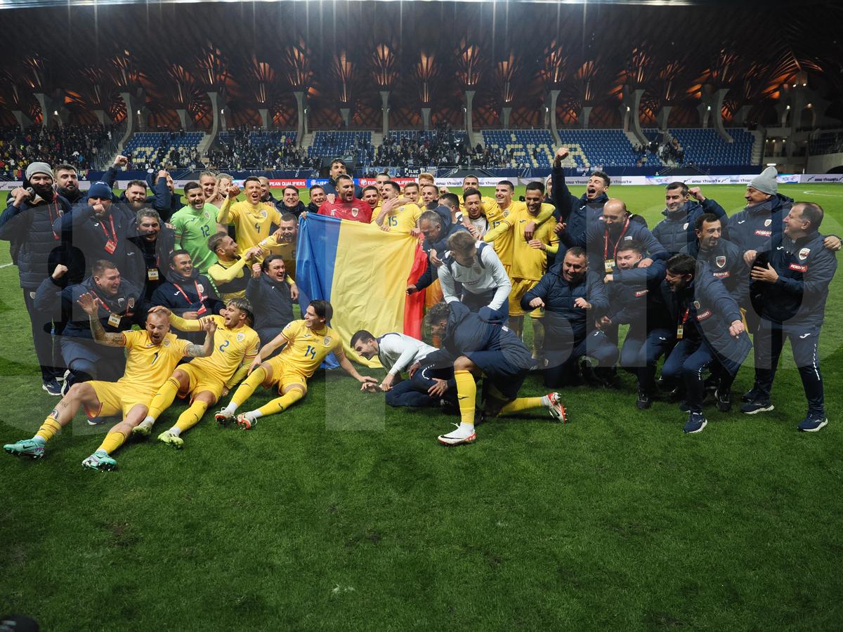 România, la EURO 2024! „Tricolorii” au sărbătorit calificarea pe gazon