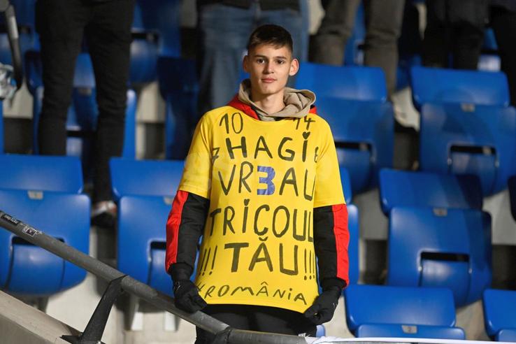 Israel - România, preliminarii EURO 2024. Fanii „tricolori”, la datorie (foto: Raed Krishan/GSP)