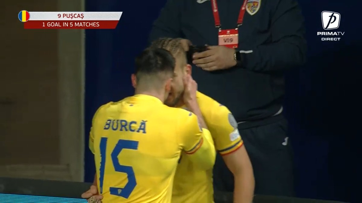 Pușcaș ne trimite la EKG! Gol după ce comisese o mare eroare + moment emoționant cu Edi Iordănescu