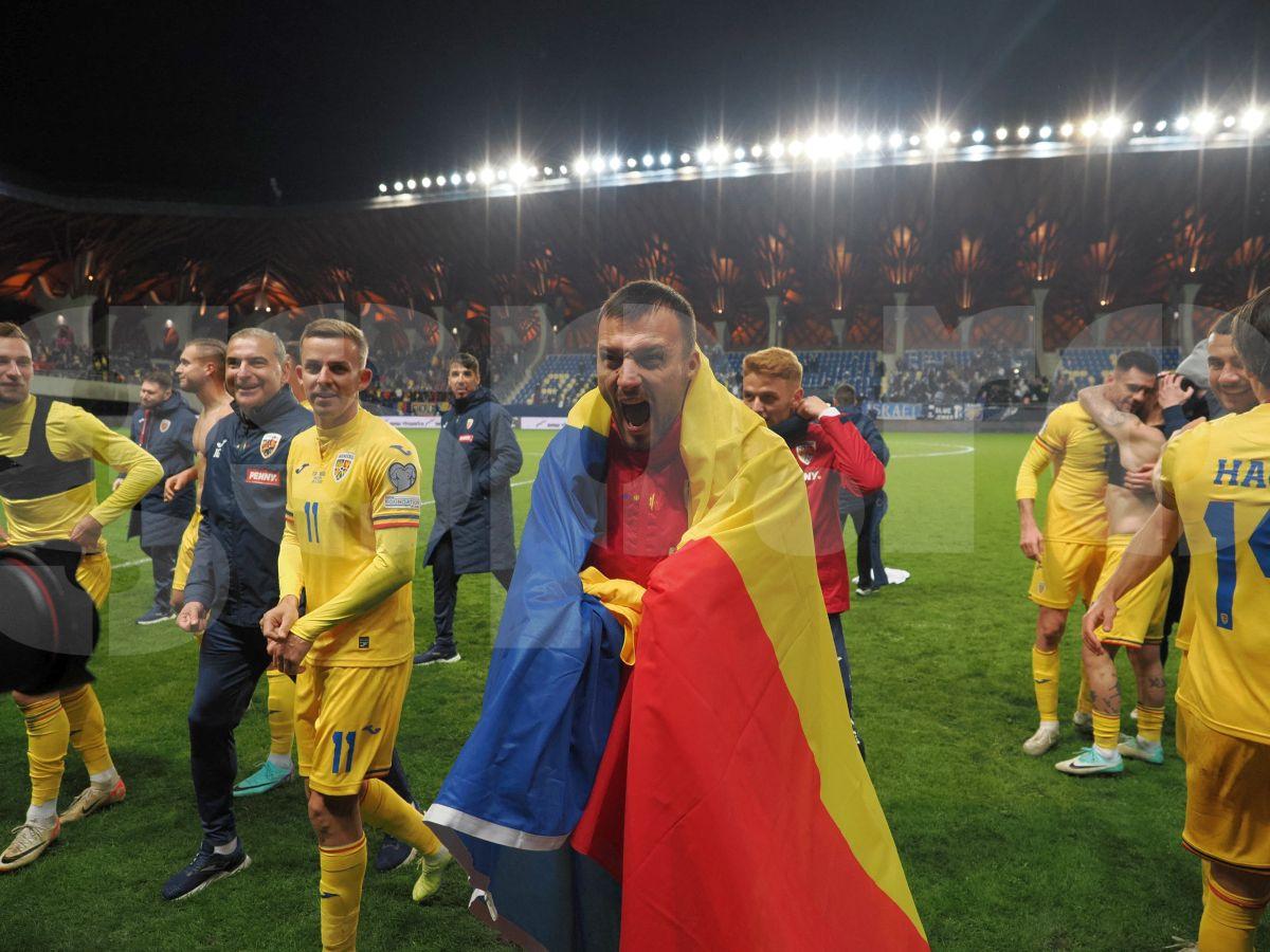 România, la EURO 2024! „Tricolorii” au sărbătorit calificarea pe gazon