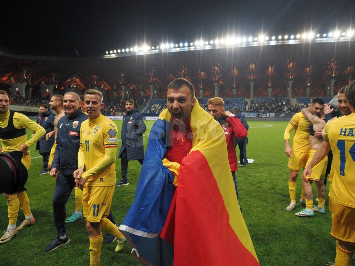 România, la EURO 2024! „Tricolorii” au sărbătorit calificarea pe gazon