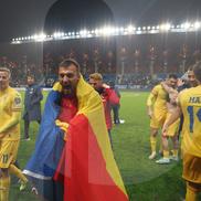 România, la EURO 2024! „Tricolorii” au sărbătorit calificarea pe gazon (foto: Raed Krishan/GSP)