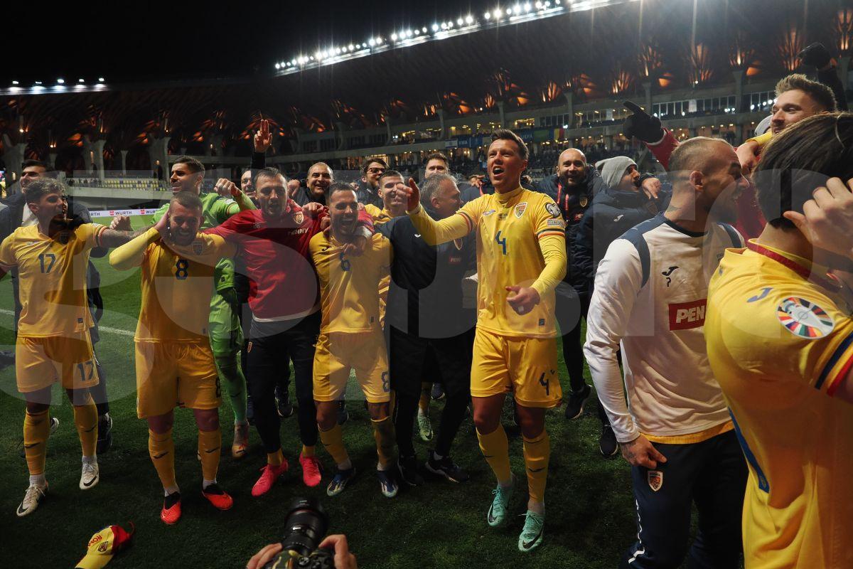 „Tricolorii” au sărbătorit cu fanii calificarea la EURO 2024