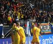 Bucurie gol George Pușcaș în Israel - România, preliminarii EURO 2024 (foto: Raed Krishan/GSP)