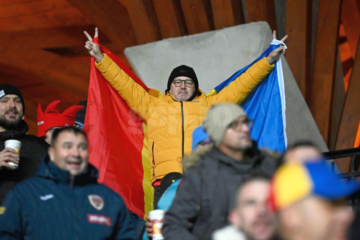 Te trec fiori! Cum s-a trăit imnul României la meciul cu Israel din Ungaria