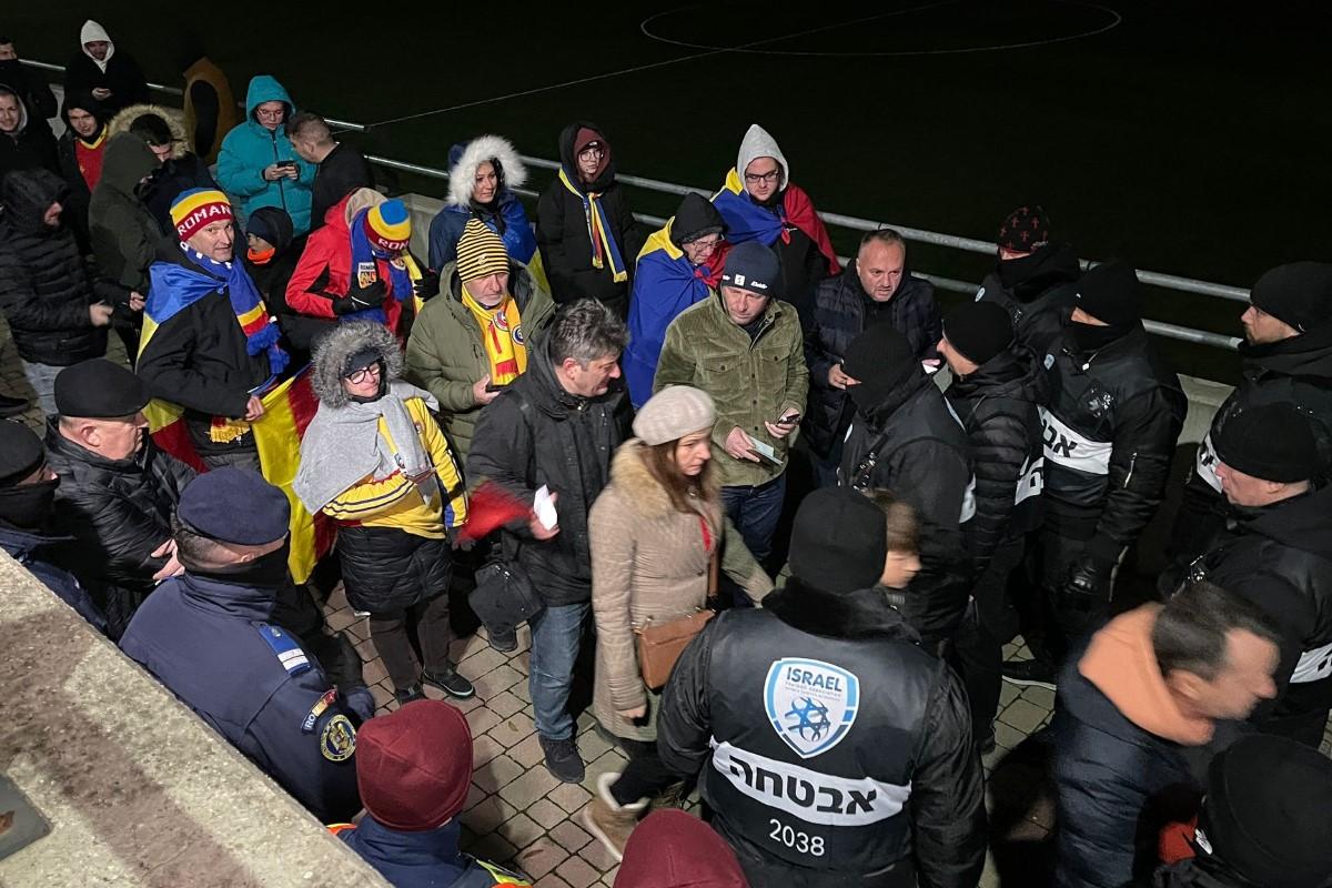 Control draconic înainte de Israel - România » Ce s-a întâmplat la porțile stadionului