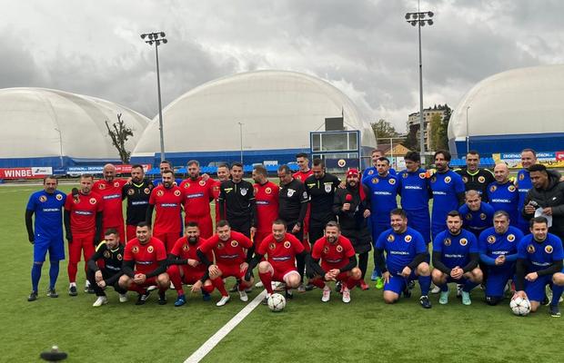 SHOW total în meciul caritabil între supervedetele din fotbalul românesc: 8 goluri, penalty-uri ratate și două reveniri spectaculoase
