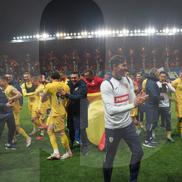 România, la EURO 2024! „Tricolorii” au sărbătorit calificarea pe gazon (foto: Raed Krishan/GSP)