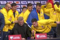 „Tricolorii” au oprit conferința lui Edi Iordănescu! Momente geniale surprinse de reporterii GSP: „Am fost peste ei! Mulțumim, ne vedem în Germania”