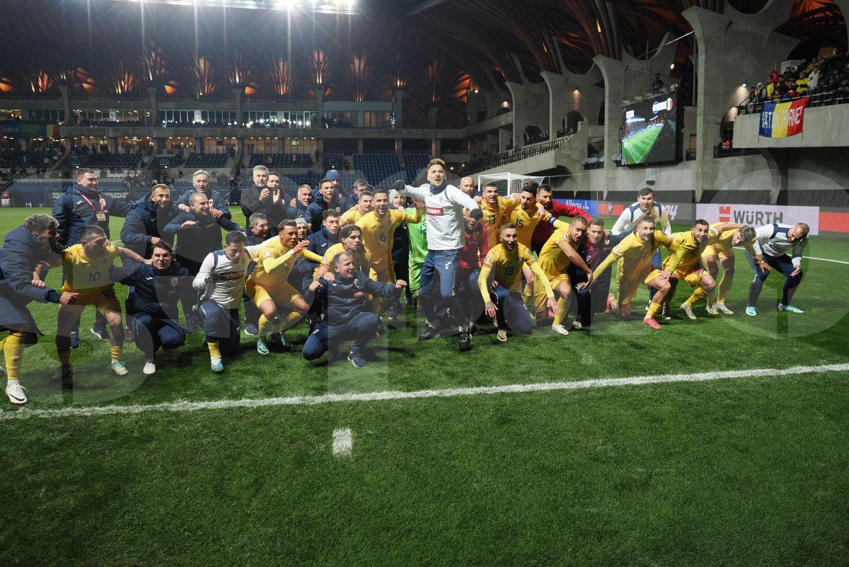 „Tricolorii” au sărbătorit cu fanii calificarea la EURO 2024