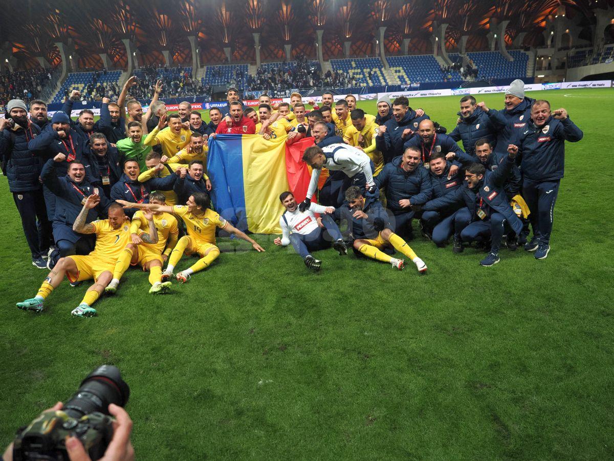 România, la EURO 2024! „Tricolorii” au sărbătorit calificarea pe gazon