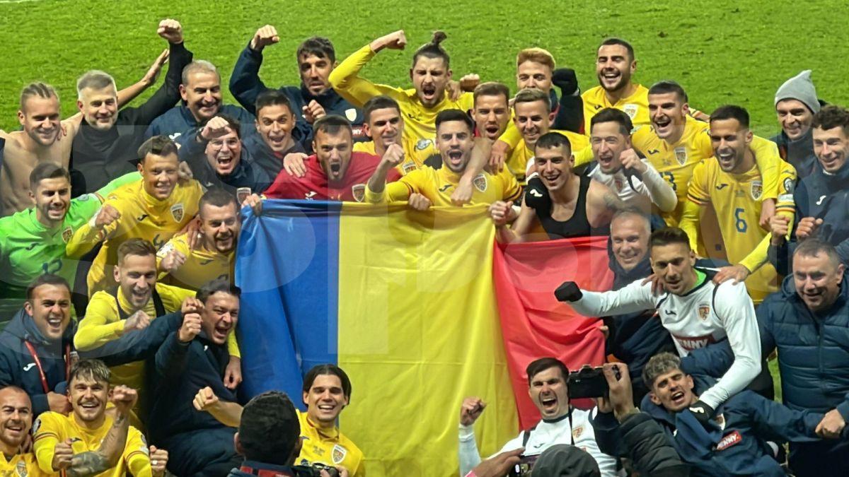 România, la EURO 2024! „Tricolorii” au sărbătorit calificarea pe gazon
