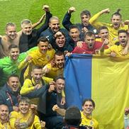 România, la EURO 2024! „Tricolorii” au sărbătorit calificarea pe gazon (foto: Raed Krishan/GSP)
