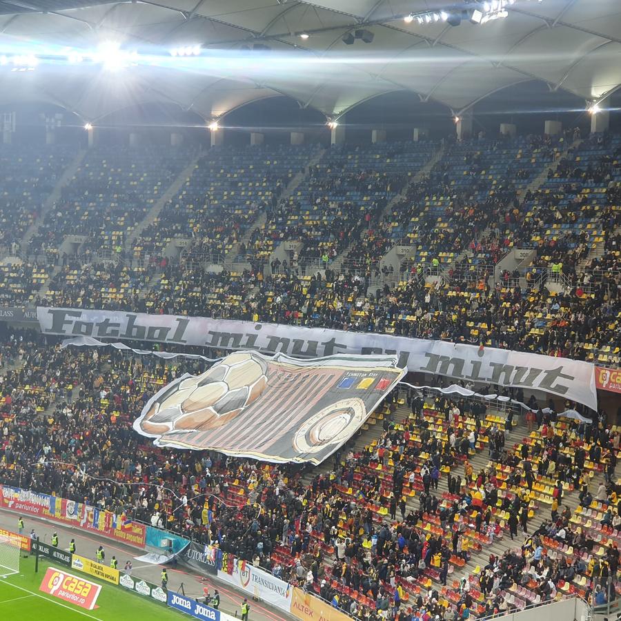 Suporterii din „Zidul Galben” pregătesc și o scenografie România, victorie la pas cu Cipru » Succesul ar putea fi sinonim cu un parcurs facilitat către Campionatul Mondial din 2026