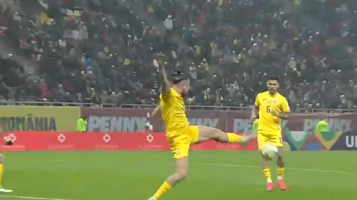 Radu Drăgușin, greșeală în meciul România - Cipru