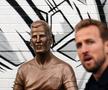 Au dezvelit astăzi statuia lui Harry Kane, ascunsă de ochii publicului în ultimii 4 ani! Fanii s-au amuzat: „De coșmar”