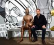 Au dezvelit astăzi statuia lui Harry Kane, ascunsă de ochii publicului în ultimii 4 ani! Fanii s-au amuzat: „De coșmar”