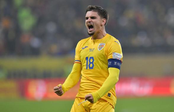 Răzvan Marin, peste starul momentului în Liga Națiunilor » „Dubla” din meciul cu Cipru l-a propulsat pe primul loc
