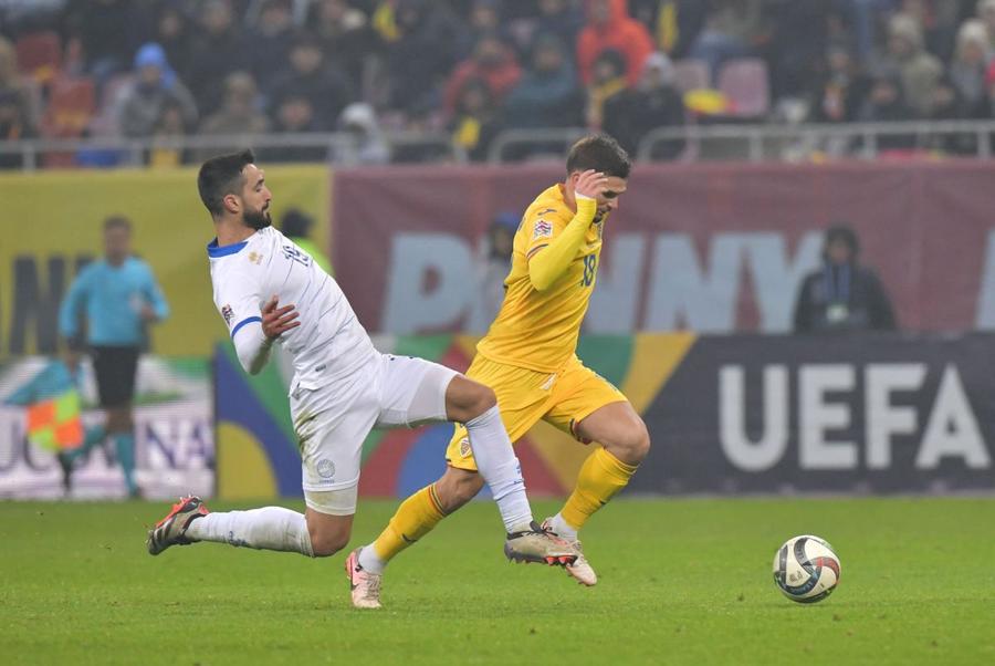 Mijlocașul Răzvan Marin (28 de ani) a fost căpitanul României în meciul cu Cipru, scor 4-1, în lipsa lui Nicolae Stanciu, accidentat / Foto: GSP Marin cel Mare