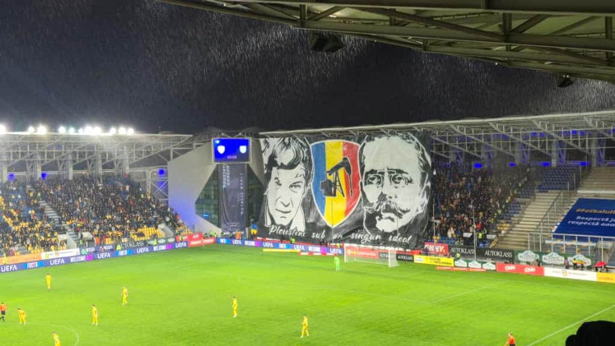 România - San Marino, scenografie spectaculoasă la Ploiești