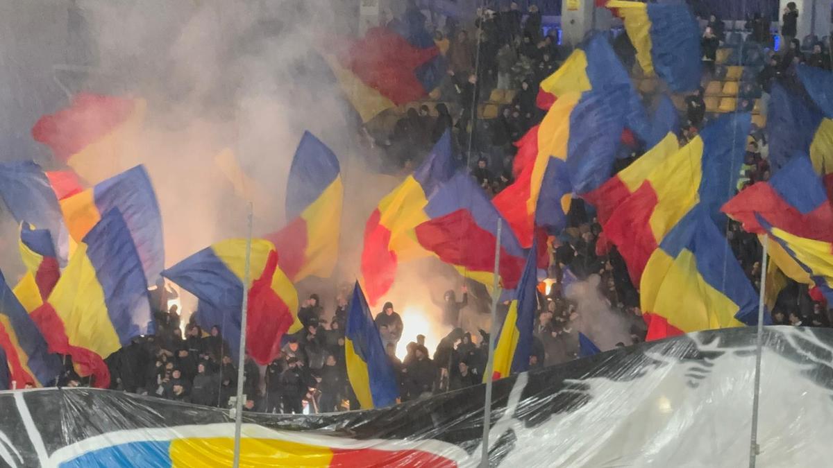 România - San Marino, scenografie spectaculoasă la Ploiești